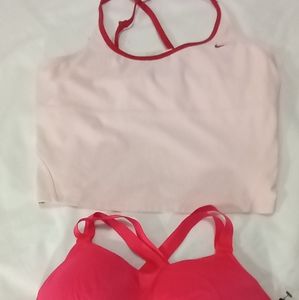 NIKE Sport Top & Victoria's Sport Bra